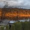Stave River in December Sunsest Light