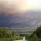 Colline en feu