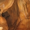 Organic looking carbonate flows and draperies at Horne Lake caves