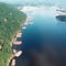 Port Alberni, au fond de son fjord, Ile de Vancouver