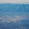 San Gabriel Mountains and the factory area