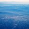Los Angeles - Mountains and the downtown