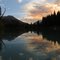 Reflections on a Smoky Sunset