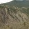 Steep Mountain Inclines And Angles In The Fraser Canyon Near Lillooet BC Jul '11
