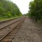 Empty Train Tracks