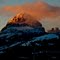 Crowsnest Mountain at Sunset, Alberta, Canada