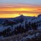 Mount Tecumseh during the Sunset