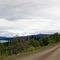 Stewart Cassiar Hwy along Kluachon Lake near Iskut, BC, Canada