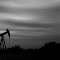 Oil Pump Jack Before a Storm -- Swan Energy