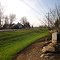 Original mile stone on highway #2.  One side has K X11 meaning 12 miles to Kingston.  The other side has N XI meaning 11 miles to Napanee.  Dated to 1837.  Canada's first macadamized  (paved) toll road.  Horse drawn wagons did not have odometers.
