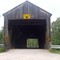 Covered bridge across the Keswick stream in Stone Ridge