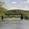 Sandy Creek Trail crosses the Allegheny River on Belmar Bridge.  This day, we rode only the eastern portion of Sandy Creek Trail, to the left in this picture.