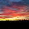 Sunset over the mountains