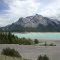 bluish lake