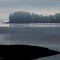 Sainte-Croix River fog, Saint Stephen, New Brunswick