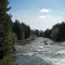 Nymph Falls, Puntledge River, Courtenay, BC.  May 15th 2009 (Looking East)