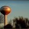 Golden Onion. 'Clarksdale, MS', the colour of early morning sun reflecting on the water tower.