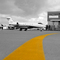 Business Jet Parked at Centennial Airport