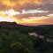 Sunrise over Rio Grande River in South Fork, Colorado