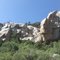 Dakota Sandstone cliffs along Falls Creek Road