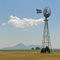 Sleeping Ute Mountain behind Aeromotor