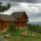 Looking south, storm's coming through