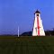 CANADA, NEW BRUNSWICK, CARAQUET - Front Range Lighthouse at Bas-Caraquet