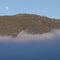 Tecuya Ridge moonrise, on the Fault