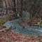 Flowing creek NE of Conway, AR after Christmas Eve floods.