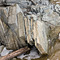 Sedimentary rocks along St. Jean Baptiste Creek