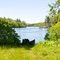 Kings Lake. Bottom of Long Falls
