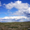 Midday clouds over the tundra, Nunavut, Canada