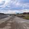 Looking south from the runway