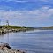 Cape Auguet lighthouse on a beautiful summer day