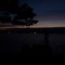 Just after sunset on Fancy's lake.