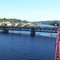The "old" bridge over the LaHave River, looking downriver