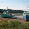 Fishing Vessels at Low Tide
