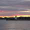 sunset at port maitland , ontario