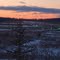 Fox Lake Airfield at dusk