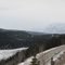 The Gorgeous View West Into Athabasca Canyon And The Mountains Beyond Near Entrance AB West of Hinton And Edmonton Feb '11