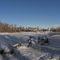 Sheep River Okotoks in Winter