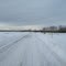 Winter Prairie And Sky Down The Back Road in Strathcona County, Southeast of Edmonton Feb '11