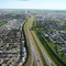 City of Airdrie, Alberta from the air