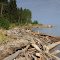 Great Slave Lake. Hay River, NT, Canada