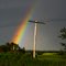 Rainbow and Telegraph Pole