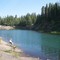 A small but popular lake just off HWY 11 on "HWY 734"