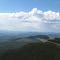 Cumulus Clouds Over the Mountains on the Summit of Spectacular Shunda Mountain (2080m, approx 7000 ft) Near Nordegg AB June '10