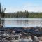 Beaverdam Lake Where It Meets The Rapids Along Shunda Creek Near Nordegg AB May '11