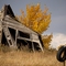 Dilapidated home on the prairies