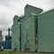 Wooden Grain Elevators at Warner, AB